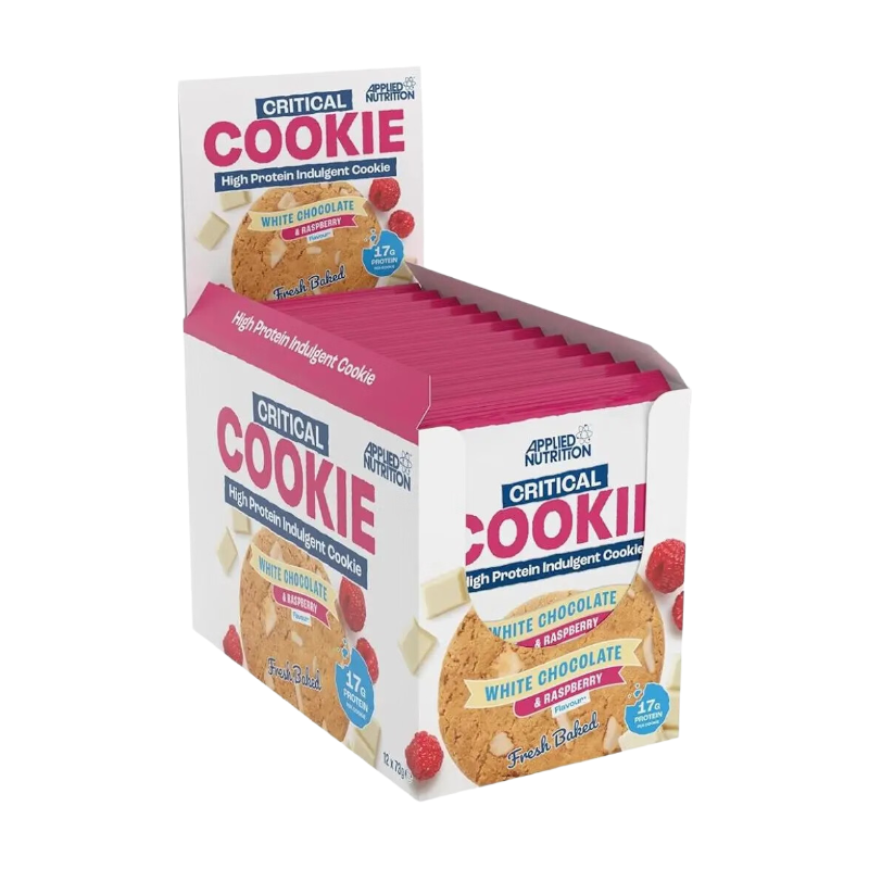 Critical Cookie Protein Cookie White Chocolate Raspberry - 12 x 73 g