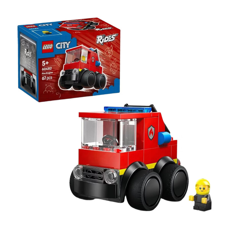 CITY 60482 Rides Fire Truck