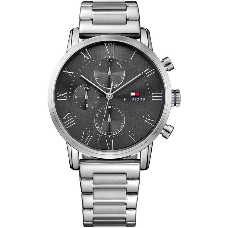 1791397 Grey Analogue Multifunction Quartz Watch