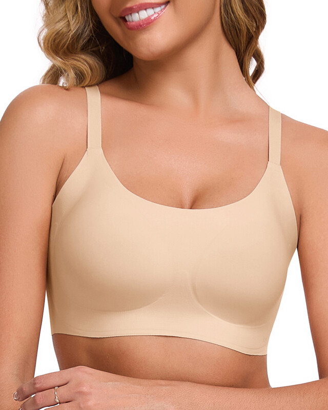 Classic Spaghetti Strap Bralette Smart Size - Valentine's Day Gift for Women, Thin St