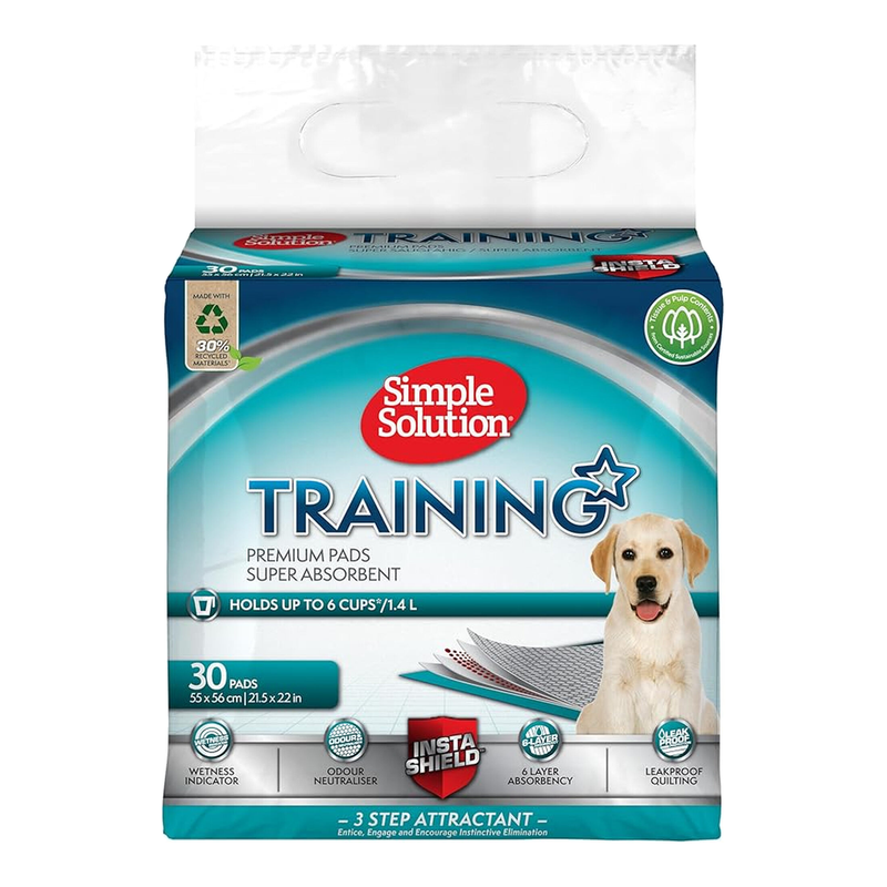 Simple Solution Puppy Training Pads (30Pk)