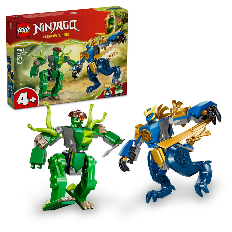 LEGO NINJAGO 71853 Le combat du mécha-dragon de Jay