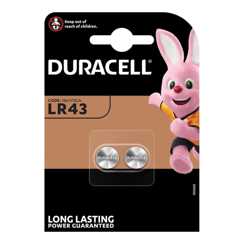 DURACELL LR43 BL2