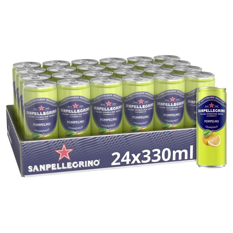 Sanpellegrino Pompelmo Grapefruitlimonade 24 x 0,33 L