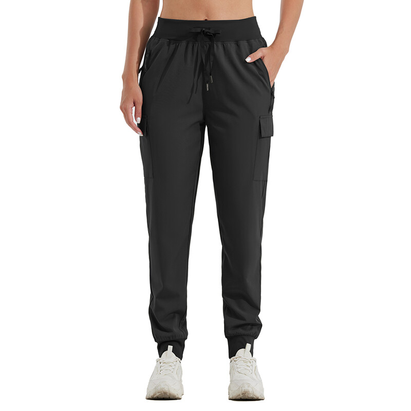 Women's Hiking Cargo Pants Lightweight Athletic Outdoor Joggers Workout Quick Dry Cas