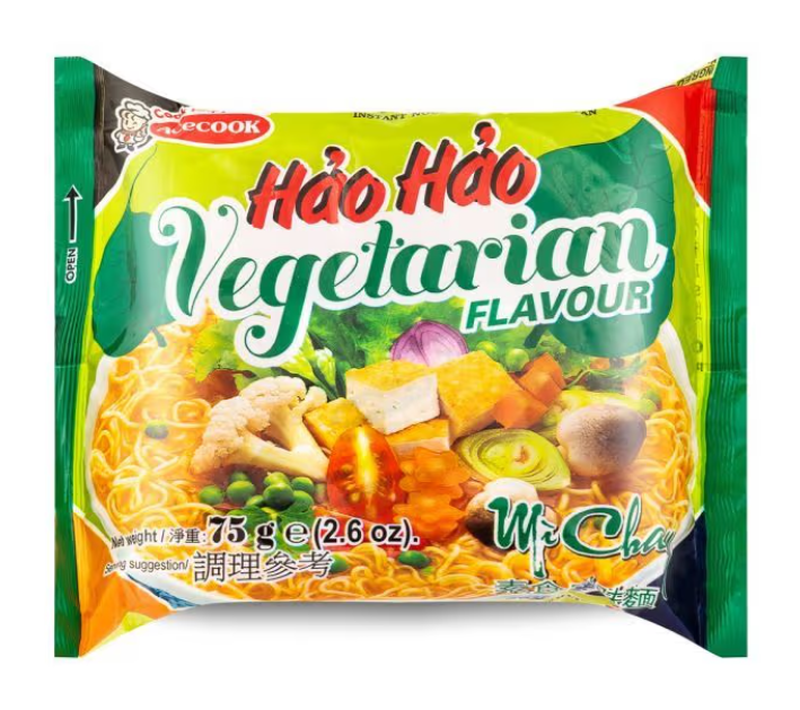 Hao Hao Vegeterian Flavour 75g