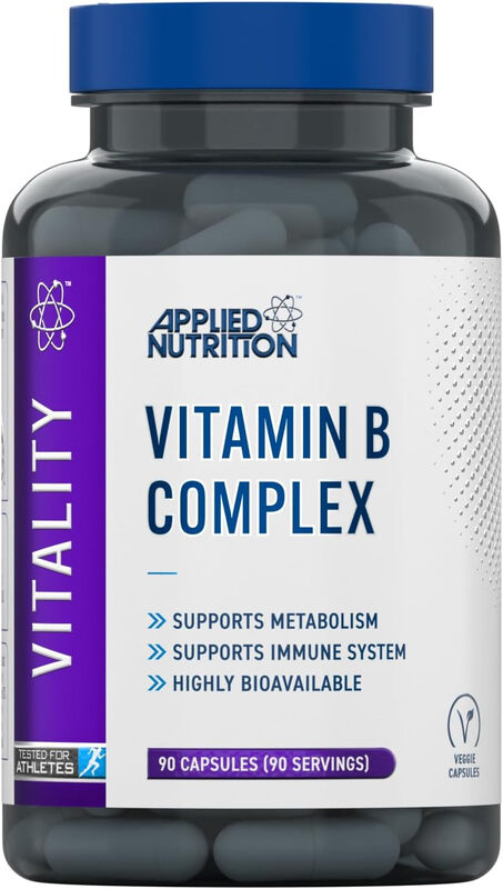 Vitamin B Complex Energy Metabolism - 90 Vegan Capsules