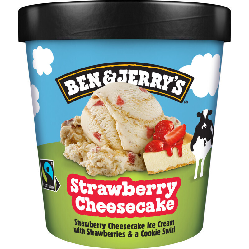 Ben & Jerry's Aardbeien Cheesecake IJs - 416 g