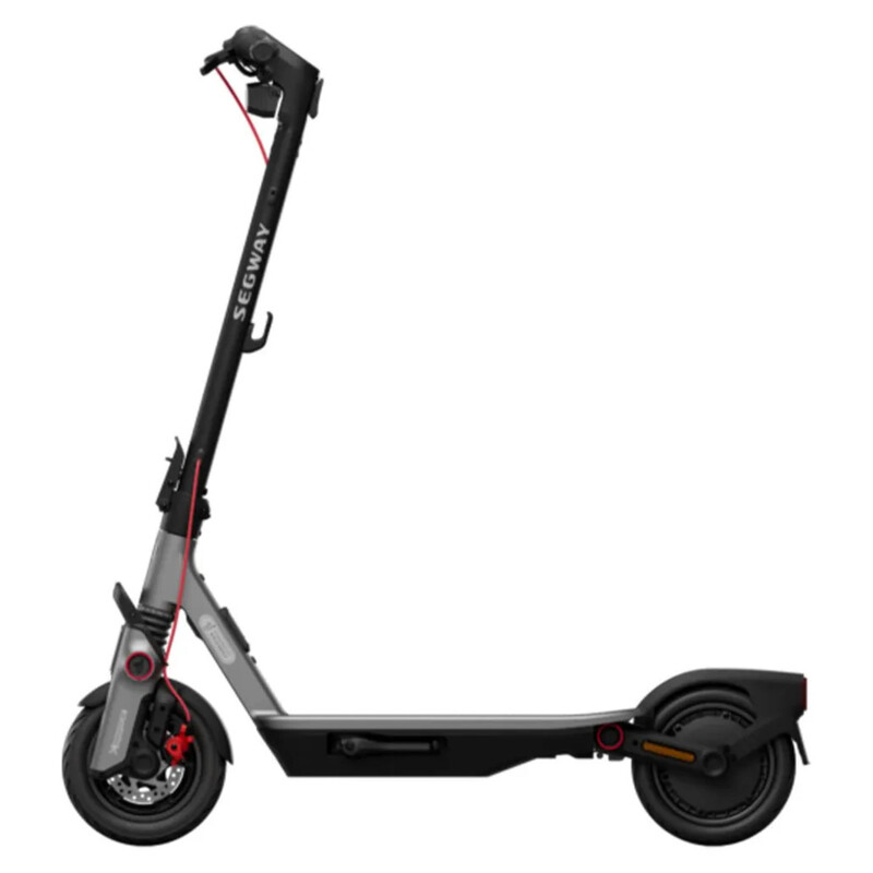 Segway-Ninebot F3 D E-Scooter – 20 km/h, 70 km Reichweite, 1000 W Motor, 10" selbstschließende Reifen, Scheibenbremse, Schwarz