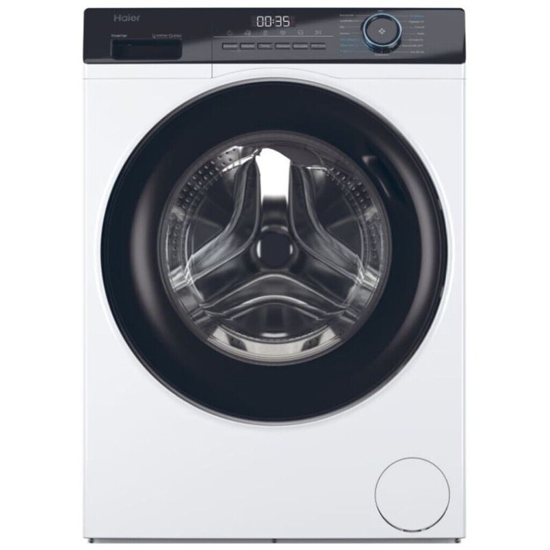 Haier I-PRO SERIES 3 Frontlader-Waschmaschine (9 kg, Weiß) - Energieklasse A, 1400 U/min, bürstenloser AI Inverter-Motor