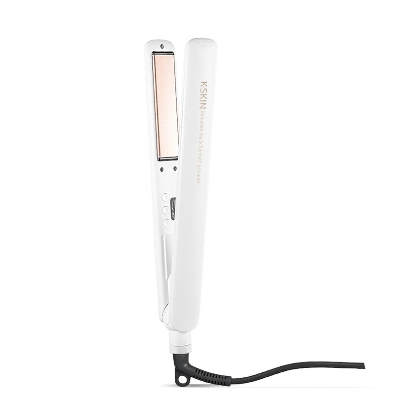 K·SKIN KD280 Haarglätter / Glätteisen, 20 Millionen negative Ionen Haarpflege + 30 Sekunden schnelles Aufheizen, 120-200℃ neun Temperatureinstellungen, Multi-Styling Locken & Glatt Dual-Use Design