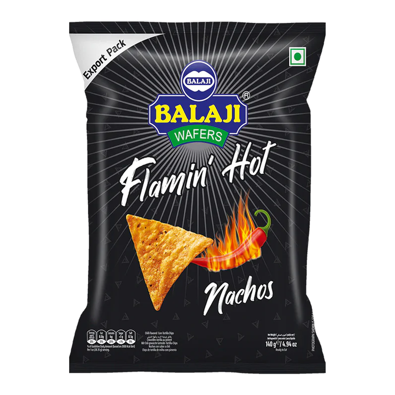Balaji Nachos Flamin Hot 140g