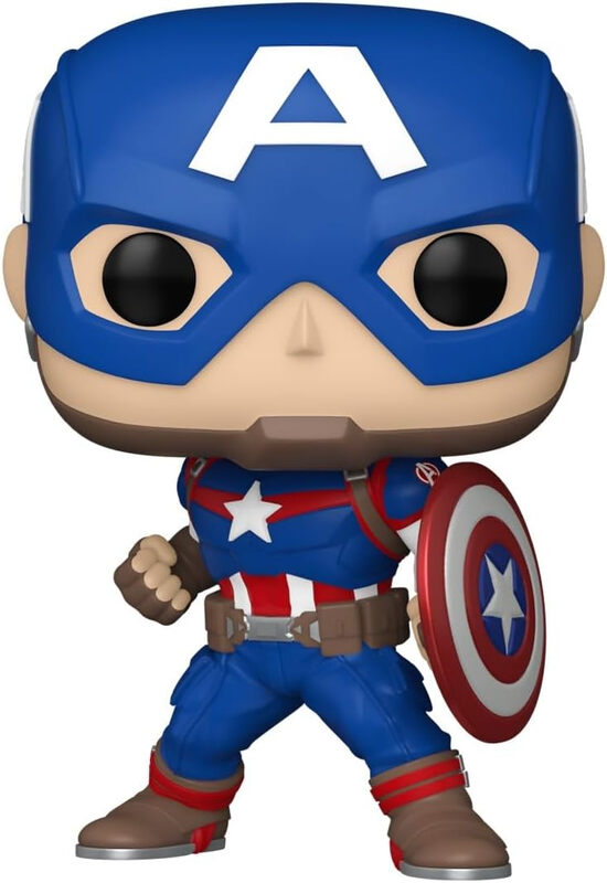 Funko Pop! Marvel Figurine à tête oscillante à collectionner Captain America 1 419