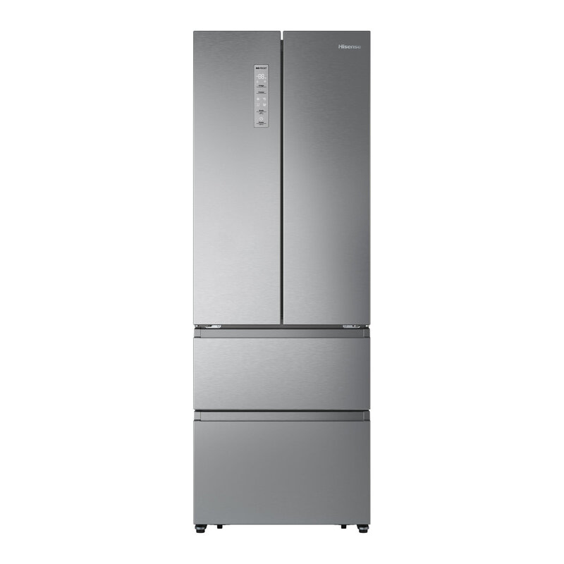 Hisense American Fridge Freezer - Total No Frost - Stainless Steel - Image 2