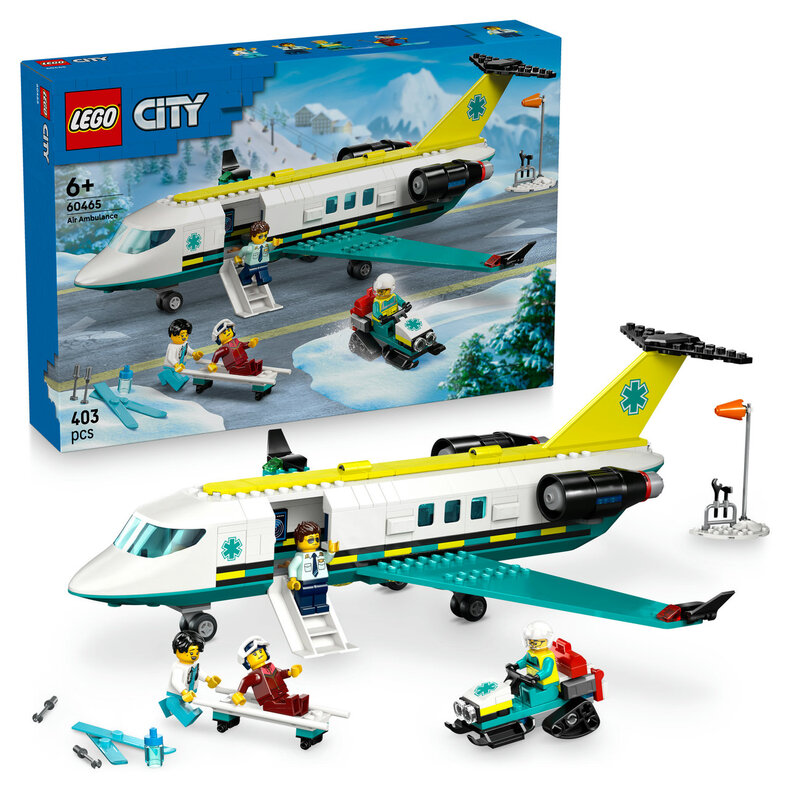 LEGO City 60465 Air Ambulance Helicopter 2