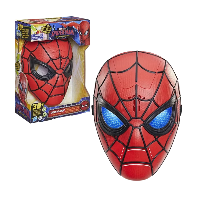 Spider-man Dress Up Pretend Play Mask for Kids - Wise Cracking Spider-man Mask from the Brand New Day Series