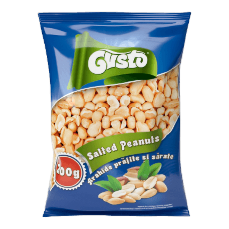 GUSTO Geröstete und gesalzene Erdnüsse 1000g