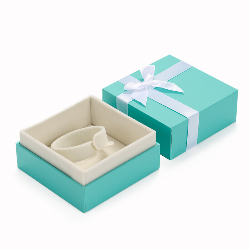 Oirlv luxe ringdoos set in mintgroen, geschenkdoos voor sieraden met strik, geschikt voor ring, oorbel, ketting en armband