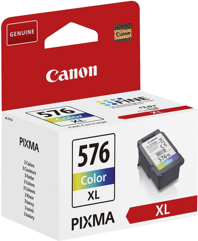 Canon CL-576XL inktcartridge 1 stuk(s) Origineel Hoog (XL) rendement Magenta, Geel, Cyaan