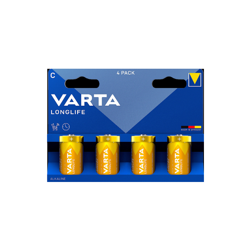 VARTA Piles alcalines Longlife Cx4