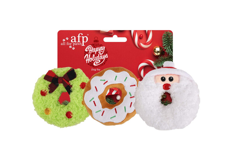 Ho Ho Ho 3 Pack Donut Toys