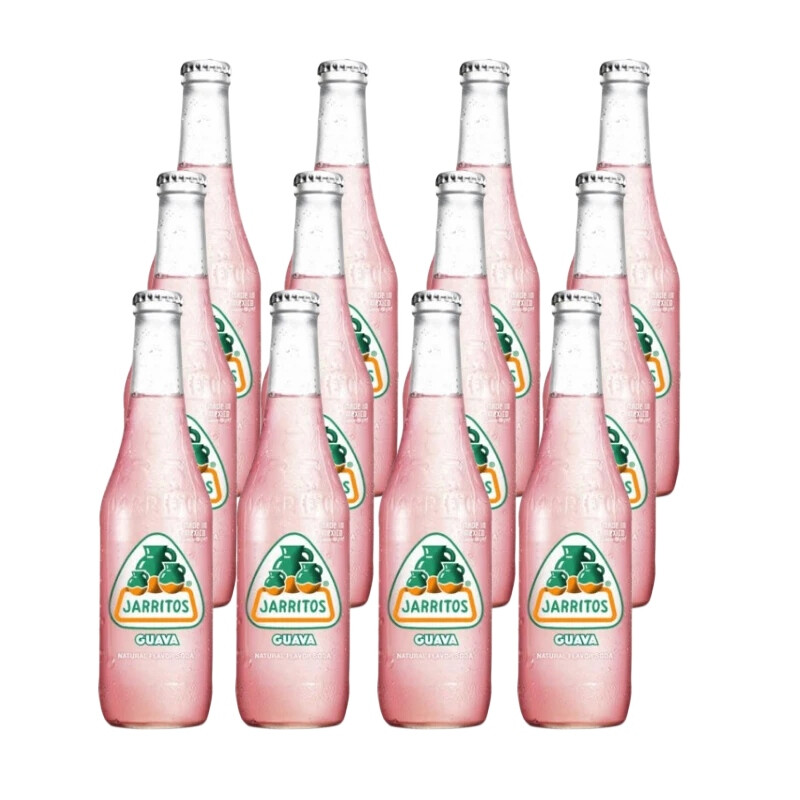 Mexican Soda Guava 370ml X 12 Bottles