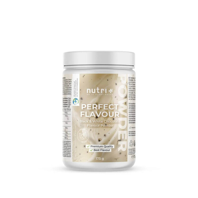 Nutri+ Perfektes Aromapulver 175 g Schwarze & Weiße Schokolade