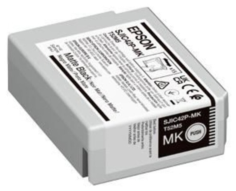 Epson SJIC42P-MK originele inktcartridge, matzwart, 1 stuk