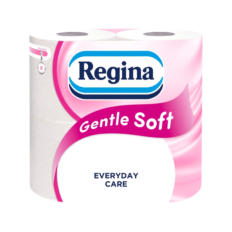Regina Gentle Soft toiletpapier - 3-laags, 4 stuks