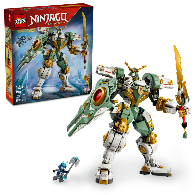 LEGO NINJAGO 71860 Le mécha titane de Lloyd - 15e anniversaire