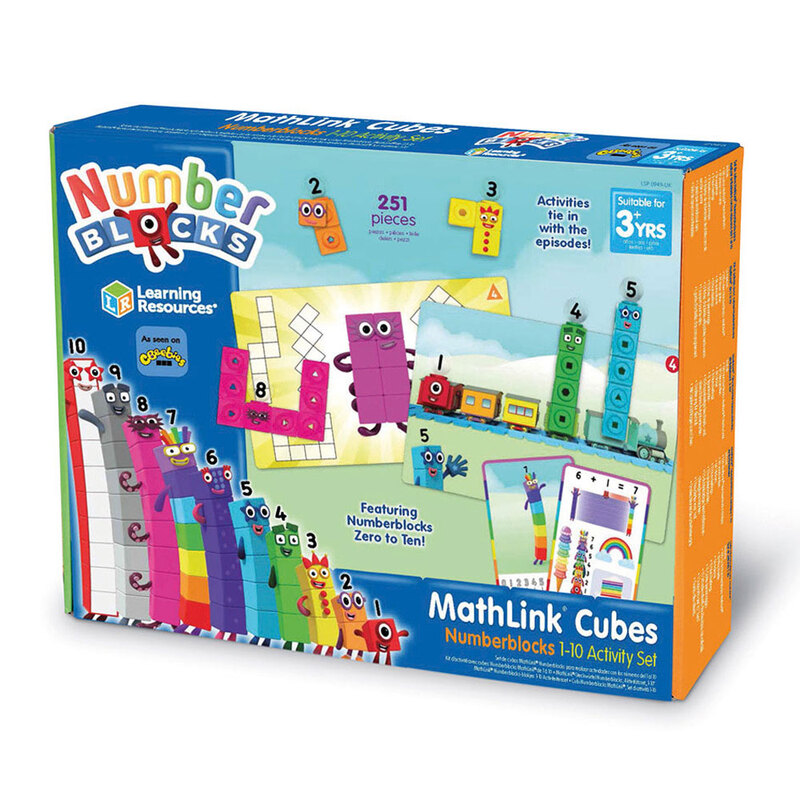 Numberblocks MathLink Cubes 1-10 Activity Set