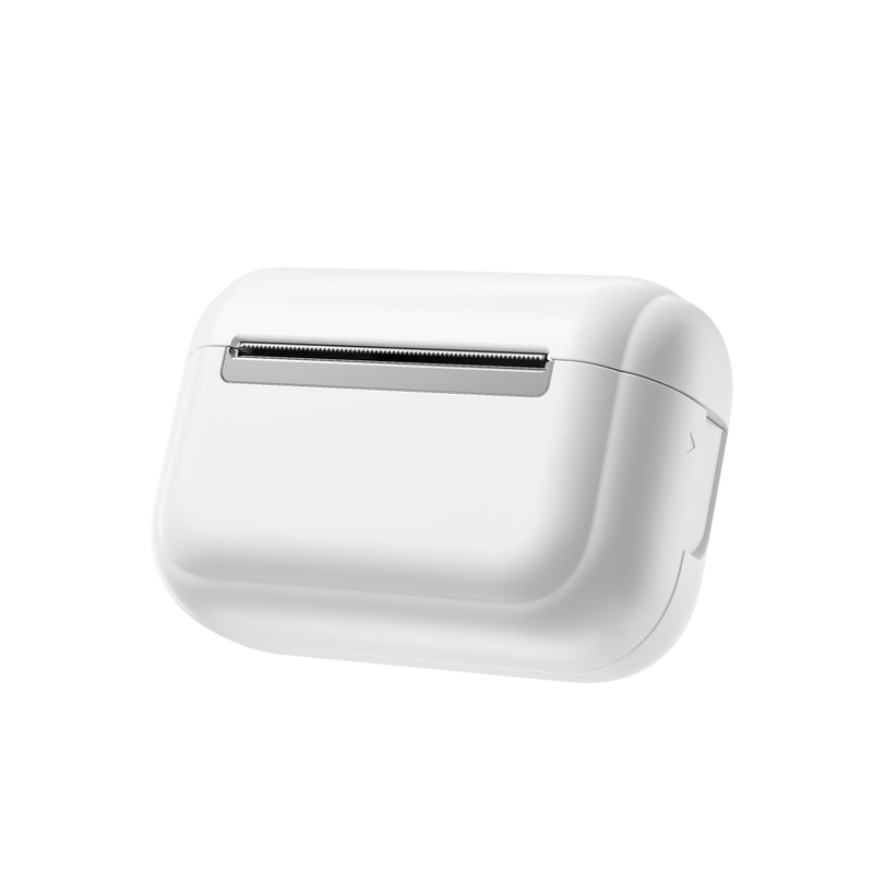 Phomemo Portable Sticker Printer: Q02E Pocket-Sized Thermal Printer for Gift Wrapping, Labels & DIY Crafts - White