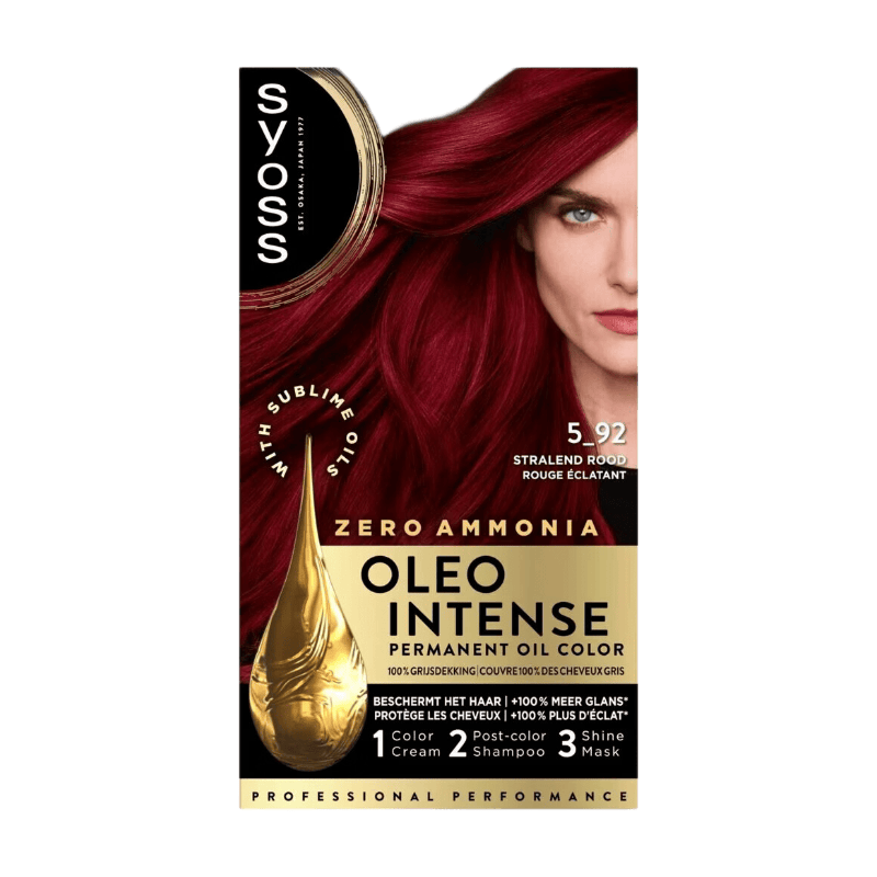 Syoss Haarverf Oleo Intense - 5-92 Stralend Rood