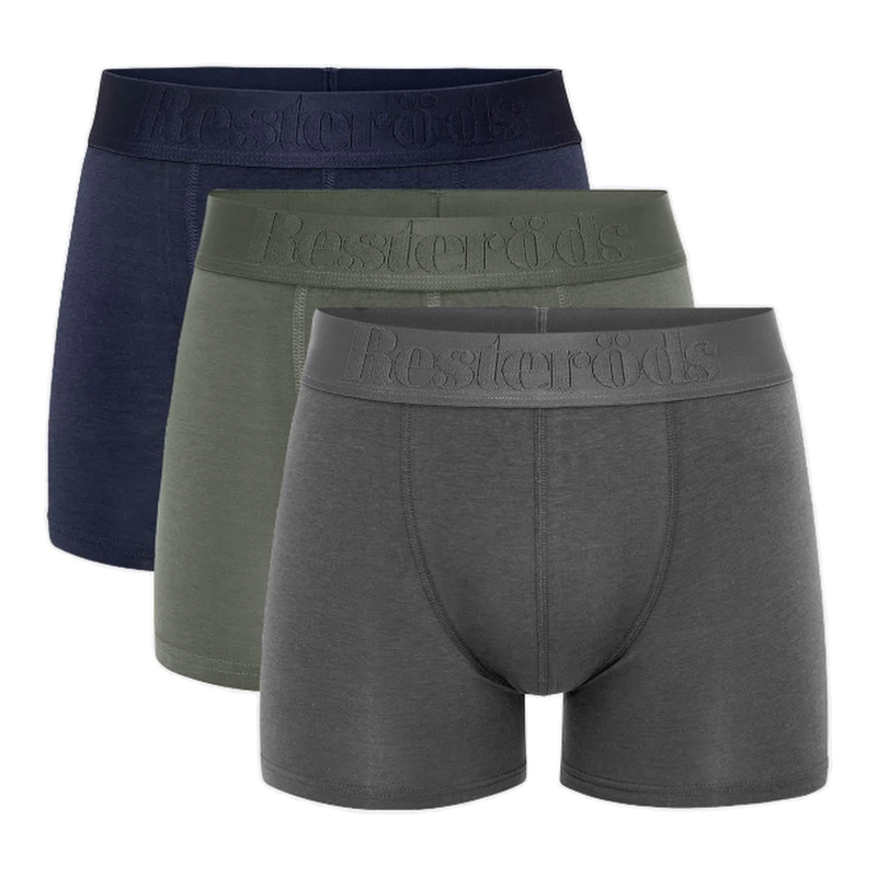 Resteröds RTGunnar Bambus 3er-Pack Mehrfarbig Größe S