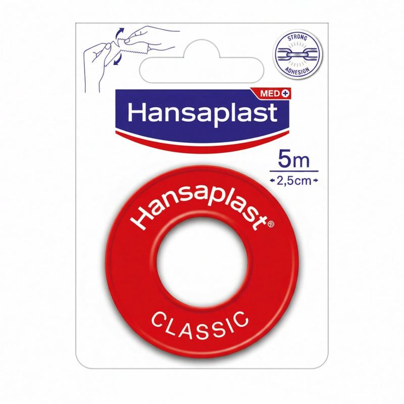 Hansaplast Classic Fixation Tape 5m x 2.5cm