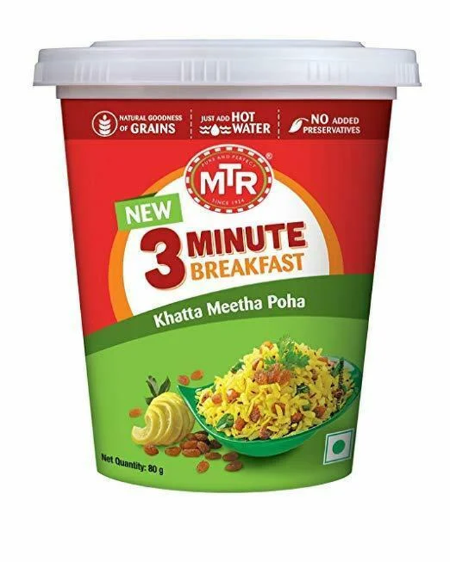 Instant Regular Poha Cup 80g