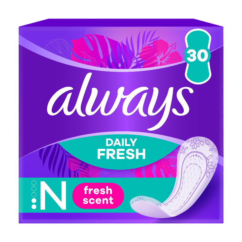 Always Protège-slips fresh & protect normal deo x30