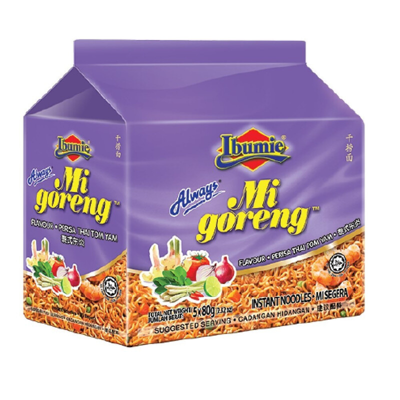 Mi Goreng Perisa Thai Tom Yam 5x80g