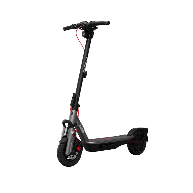 Segway-Ninebot F3 D E-Scooter – 20 km/h, 70 km Reichweite, 1000 W Motor, 10" selbstschließende Reifen, Scheibenbremse, Schwarz