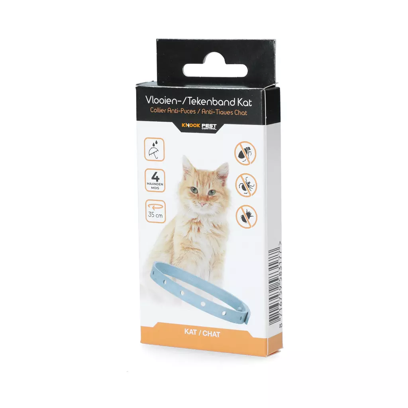 Knock Pest Bande anti-puces et tiques pour chat 33 cm