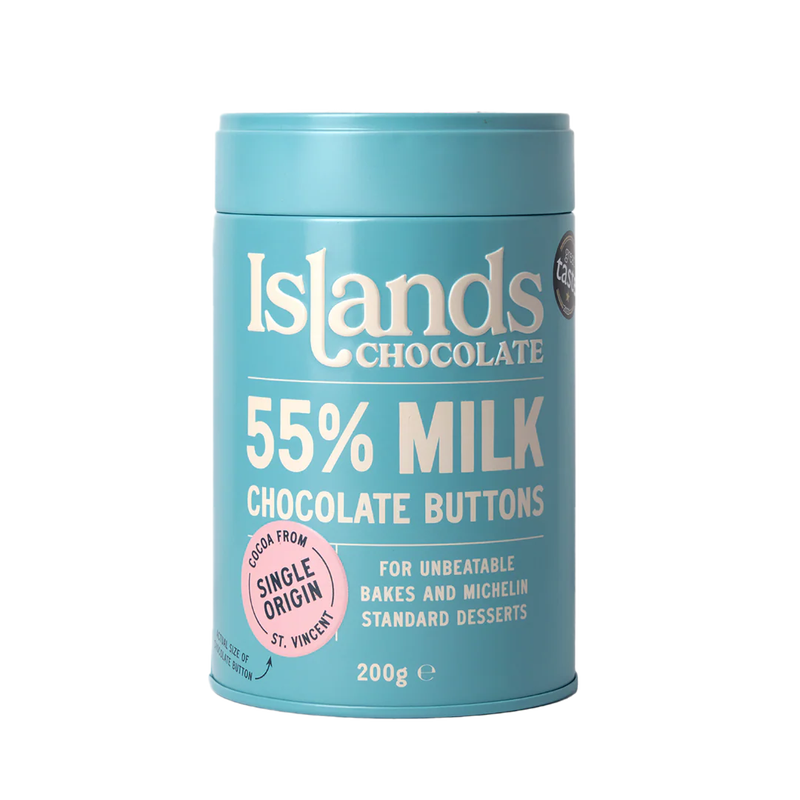 Chocolate 55% Milk Chocolate Buttons 200g