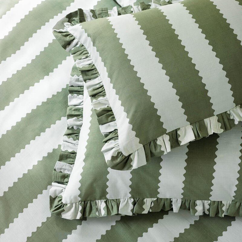 Pillowcase Pair Bridie Bay Green/Mist