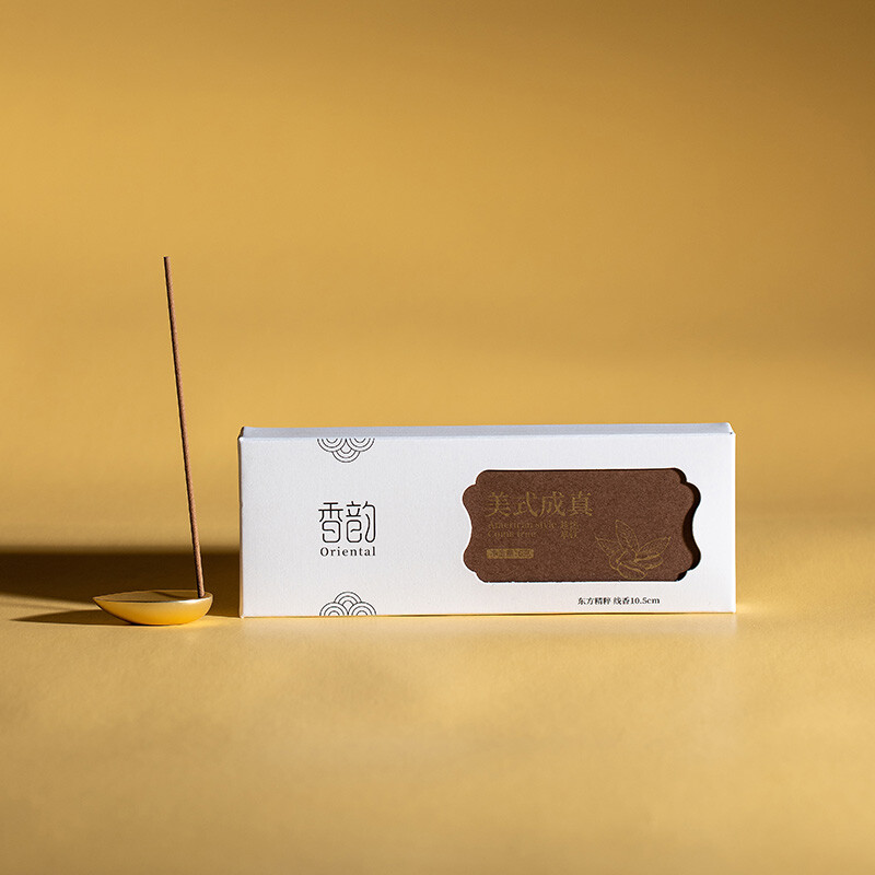 Incense Sticks in Tin Box - 10CM Coffee Scent - 1pcs