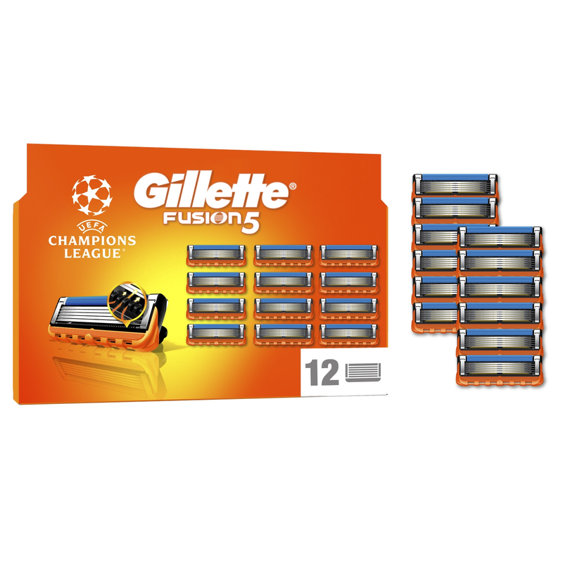 Gillette Fusion5 Recharges De Lames De Rasoir Pour Homme 12 Recharges De Lames De Rasoir - vue 2