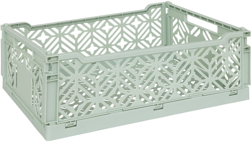 Atmosphera Kids Vouwkrat/Opbergkrat - Stapelbaar - 40x30x15cm - Groen