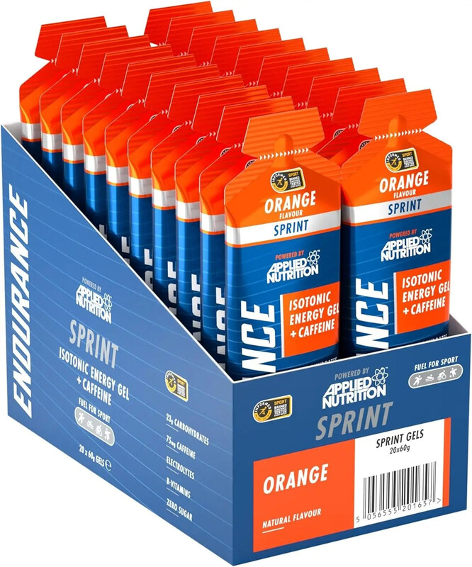 Energy Gel + Electrolytes Endurance Orange - 20 x 60 g