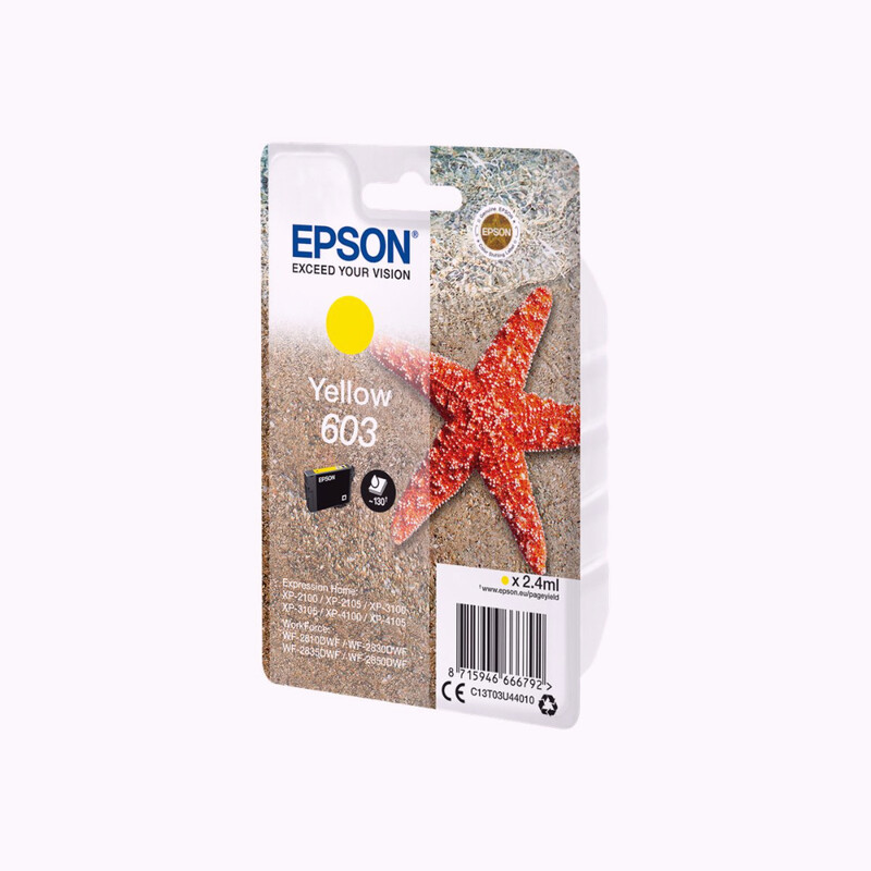 Encre jaune Étoile de mer 603