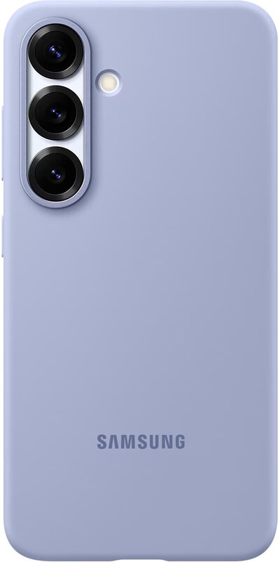 Samsung Silicone Case Licht (Galaxy S25+) Lichtblauw