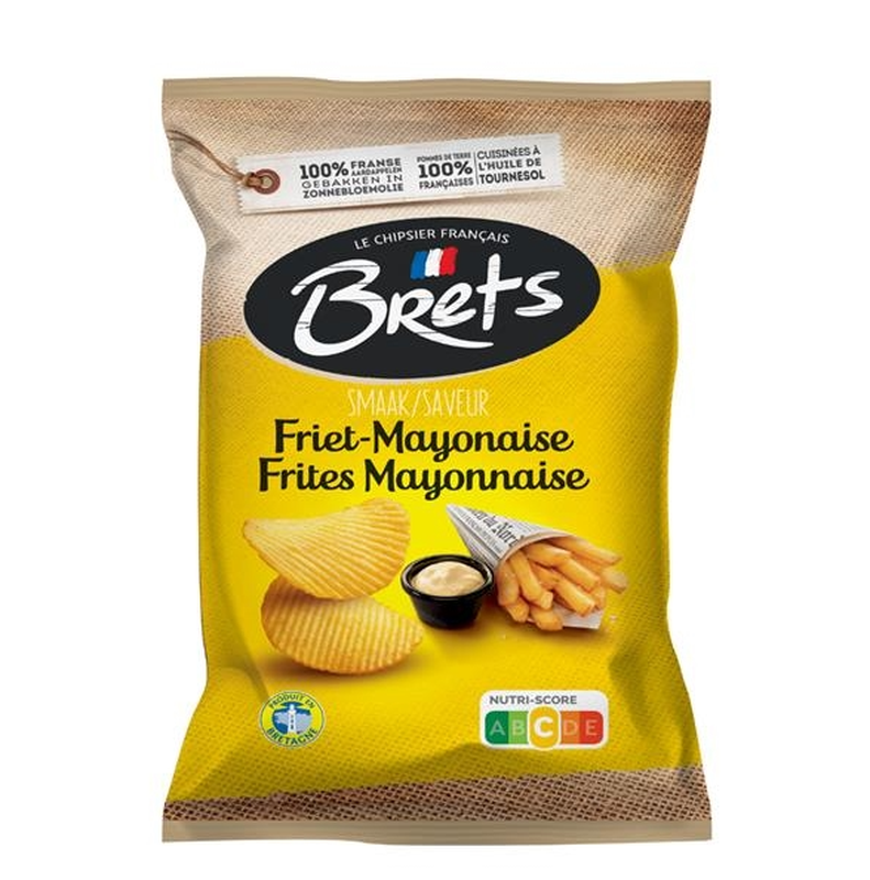 Brets Friet Mayonaise Chips - 125 g