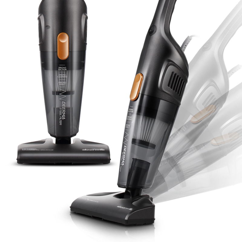 Deerma DX115C Wired Vacuum Cleaner, Handheld & Vertical, 3 Nozzles Included